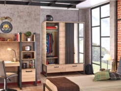 Bureau IRONY - Blank Eik Hout -Lifetime || ESSENZA || Zuiver Winkel 13052 deba meubelen slaapkamer richter young design irony