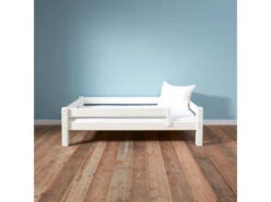 Ombouwbed / Hoogslaper Met Bureau BED4LIFE - Wit Wit -Lifetime || ESSENZA || Zuiver Winkel 13077 deba meubelen slaapkamer richter young design bed4life