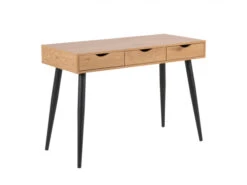 Bureau NEPTUN - Wild Oak/Matt Black Hout