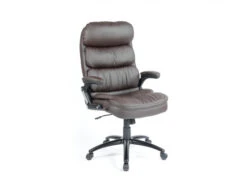 Bureaustoel WAVE - Donker Bruin Donkerbruin