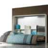 Opklapbed 2 Persoons BASE - Wit/eik Multicolor -Lifetime || ESSENZA || Zuiver Winkel 1675 deba meubelen slaapkamer boone base
