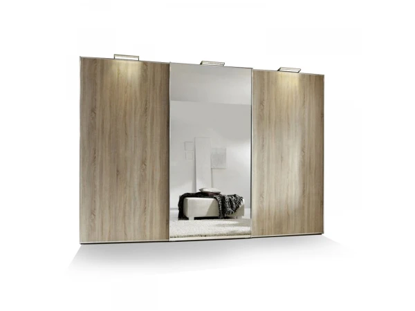 Staud Schuifdeurkast SINFONIE PLUS - Sonoma Eik Hout 3 Staud Schuifdeurkast SINFONIE PLUS - Sonoma Eik Hout