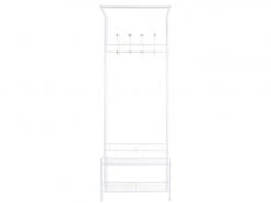 PRESENT TIME Schoenenrek Met Kapstok Wit -Lifetime || ESSENZA || Zuiver Winkel 17512 deba meubelen opbergruimte en inkom present time