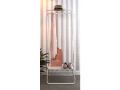 PRESENT TIME Schoenenrek Met Kapstokbar Wit -Lifetime || ESSENZA || Zuiver Winkel 17533 deba meubelen opbergruimte en inkom present time