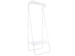 PRESENT TIME Schoenenrek Met Kapstokbar Wit