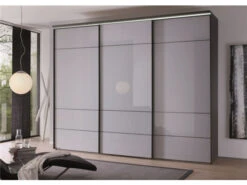 Staud Schuifdeurkast SINFONIE PLUS - Antraciet/alpinewit Glas Glas 5 Staud Schuifdeurkast SINFONIE PLUS - Antraciet/alpinewit Glas Glas -Lifetime || ESSENZA || Zuiver Winkel 1754 deba meubelen slaapkamer staud sinfonie plus