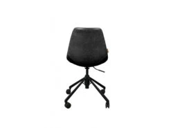 Bureaustoel FRANKY - Black Zwart -Lifetime || ESSENZA || Zuiver Winkel 18287 deba meubelen bureau dutchbone franky