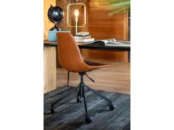 Bureaustoel FRANKY - Bruin Bruin -Lifetime || ESSENZA || Zuiver Winkel 18307 deba meubelen bureau dutchbone franky