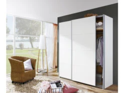 Schuifdeurkast MINOSA - Wit Wit -Lifetime || ESSENZA || Zuiver Winkel 18743 deba meubelen slaapkamer rauch minosa