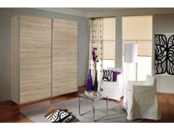 Schuifdeurkast MINOSA - Sonoma Eiken Hout 5 Schuifdeurkast MINOSA - Sonoma Eiken Hout -Lifetime || ESSENZA || Zuiver Winkel 18744 deba meubelen slaapkamer rauch minosa