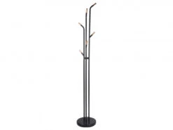 PRESENT TIME Kapstok FUSHION - Zwart/Hout Zwart