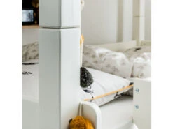 3-Persoons Stapelbed Incl. Rollattenbodem TRIO - Wit Wit -Lifetime || ESSENZA || Zuiver Winkel 19163 deba meubelen slaapkamer richter young design trio