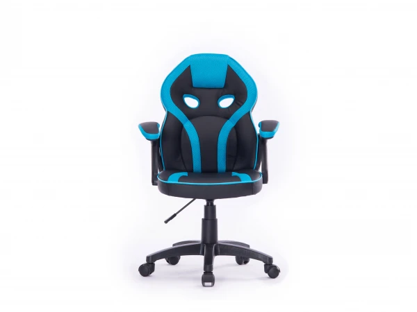 Bureaustoel KIDZ - Blauw/Zwart Blauw 3 Bureaustoel KIDZ - Blauw/Zwart Blauw