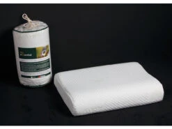 Hoofdkussen Contour, Perfo BIOGREEN - Wit Wit -Lifetime || ESSENZA || Zuiver Winkel 2422 deba meubelen slaapkamer innersleep biogreen