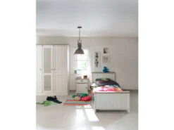 Nachtkastje YORK - Lariks & Crystal Oak Beige Beige -Lifetime || ESSENZA || Zuiver Winkel 632 deba meubelen slaapkamer meubar york jeugdkamer