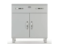 Commode MALIBU - Aluminium Grijs