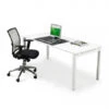 Bureau QUARTET - Wit Wit -Lifetime || ESSENZA || Zuiver Winkel 8806 deba meubelen bureau quartet