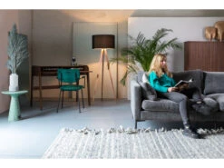 Zuiver Bureautafel BARBIER - Walnut Hout -Lifetime || ESSENZA || Zuiver Winkel barbier 30650