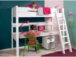 Bureaublad Voor Hoogslaper XL COMBIFLEX - Wit Wit -Lifetime || ESSENZA || Zuiver Winkel bopita combiflex 46758