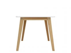 Kindertafel Rechthoekig IVAR - Wit/naturel Wit -Lifetime || ESSENZA || Zuiver Winkel bopita ivar 24567