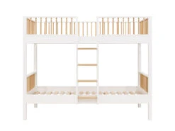 Stapelbed IVO - Wit/Naturel Wit -Lifetime || ESSENZA || Zuiver Winkel bopita ivo 73248