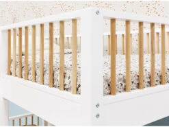 Stapelbed IVO - Wit/Naturel Wit -Lifetime || ESSENZA || Zuiver Winkel bopita ivo 73252