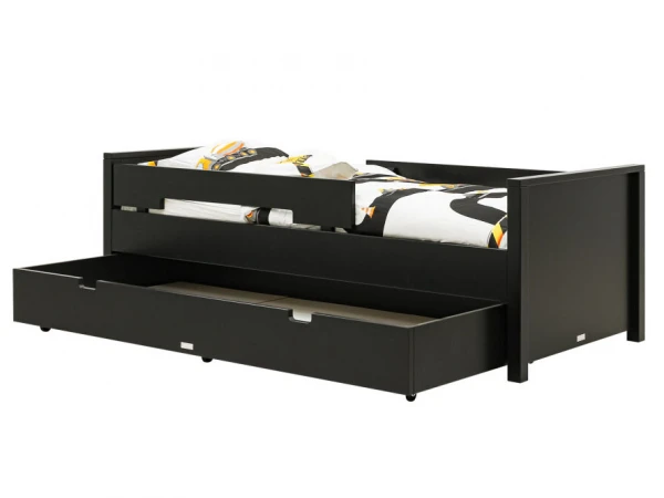 Jeugdbed JONNE - Zwart Zwart 10 Jeugdbed JONNE - Zwart Zwart - Afbeelding 8