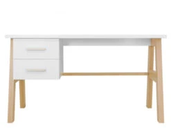 Bureau LISA - Wit/Naturel Wit -Lifetime || ESSENZA || Zuiver Winkel bopita lisa 29668