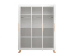 3-Deurskast LISA - Wit/Naturel Wit -Lifetime || ESSENZA || Zuiver Winkel bopita lisa 29670