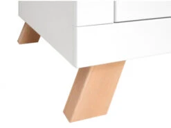 3-Deurskast LISA - Wit/Naturel Wit -Lifetime || ESSENZA || Zuiver Winkel bopita lisa 29672