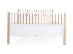 Twinbed MIKA - Wit/eiken Wit -Lifetime || ESSENZA || Zuiver Winkel bopita mika 59411