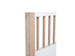 Twinbed MIKA - Wit/eiken Wit -Lifetime || ESSENZA || Zuiver Winkel bopita mika 59412