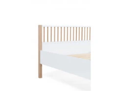 Twinbed MIKA - Wit/eiken Wit -Lifetime || ESSENZA || Zuiver Winkel bopita mika 59413