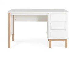 Bureau MIKA - Wit/eiken Wit -Lifetime || ESSENZA || Zuiver Winkel bopita mika 59416
