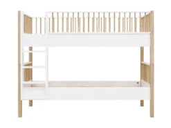 Combi-stapelbed MIKA - Wit/Eiken Wit -Lifetime || ESSENZA || Zuiver Winkel bopita mika 67355