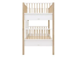 Combi-stapelbed MIKA - Wit/Eiken Wit -Lifetime || ESSENZA || Zuiver Winkel bopita mika 67356