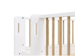 Combi-stapelbed MIKA - Wit/Eiken Wit -Lifetime || ESSENZA || Zuiver Winkel bopita mika 67358