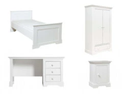 Jeugdkamer NARBONNE - Wit Wit