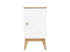 Nachttafel PARIS - Wit/Eik Wit -Lifetime || ESSENZA || Zuiver Winkel bopita paris 46082