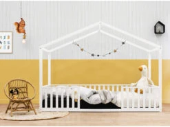 Huisbed ROBIN - Wit Wit -Lifetime || ESSENZA || Zuiver Winkel bopita robin 59427