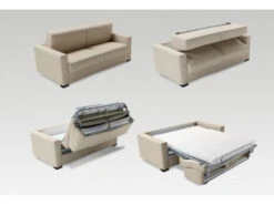 Zetelbed MADONNA - Grijze Stof Lichtgrijs -Lifetime || ESSENZA || Zuiver Winkel calia 853 madonna 33812