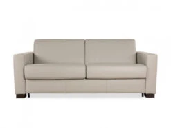 Zetelbed MADONNA - Beige Leder Beige