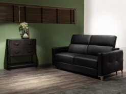 Zetelbed ECLETTICO - ZWART Zwart -Lifetime || ESSENZA || Zuiver Winkel calia eclettico 53063