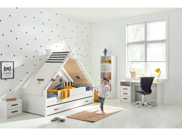 Tipibed Superhero - Wit Wit 4 Tipibed Superhero - Wit Wit - Afbeelding 2