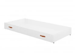 Bedlade Voor Tipibed - Wit Met Lederen Grepen Wit