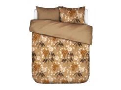 ESSENZA Dekbedovertrek Katoensatijn CHARLIZE - Cashew Bruin
