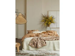 ESSENZA Dekbedovertrek Katoensatijn CHARLIZE - Cashew Bruin -Lifetime || ESSENZA || Zuiver Winkel essenza charlize 50004