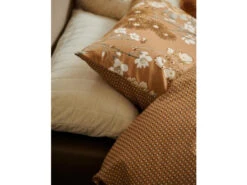 ESSENZA Dekbedovertrek Katoensatijn CHARLIZE - Cashew Bruin -Lifetime || ESSENZA || Zuiver Winkel essenza charlize 50005