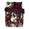ESSENZA Dekbedovertrek FLEUR - Burgundy Rood -Lifetime || ESSENZA || Zuiver Winkel essenza fleur 21574