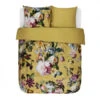 ESSENZA Dekbedovertrek FLEUR - Golden Yellow Geel